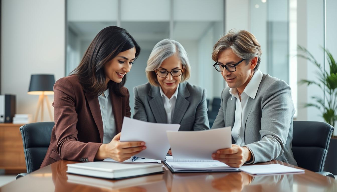 Real estate ownership transfer documents and closing confirmation